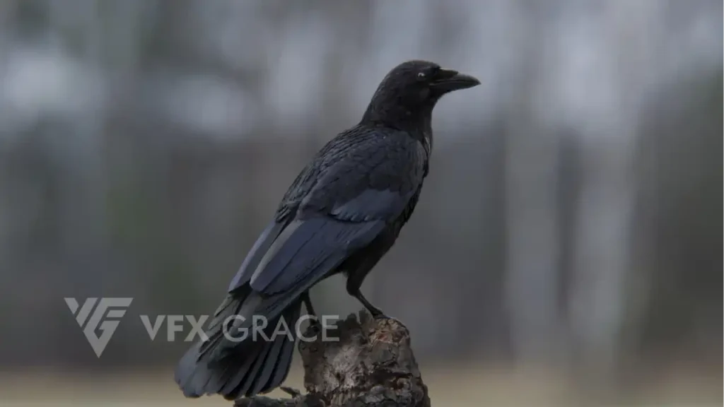 Carrion Crow Animation | VFX Grace