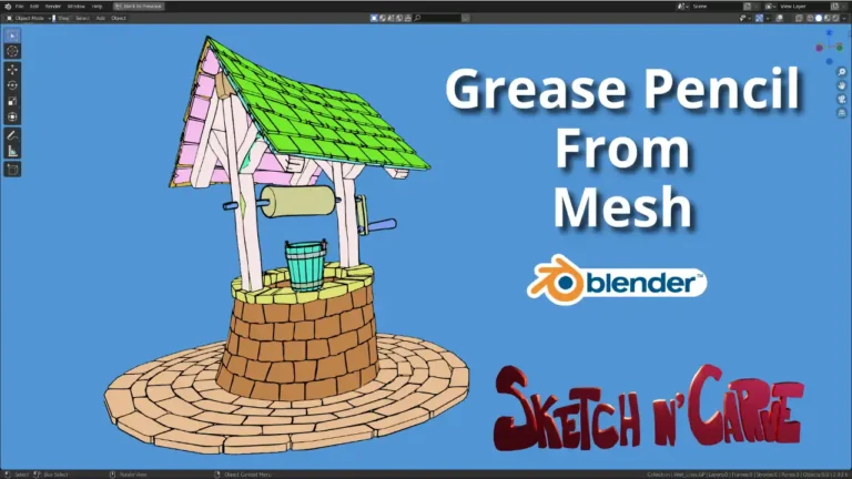 Grease Pencil From Mesh