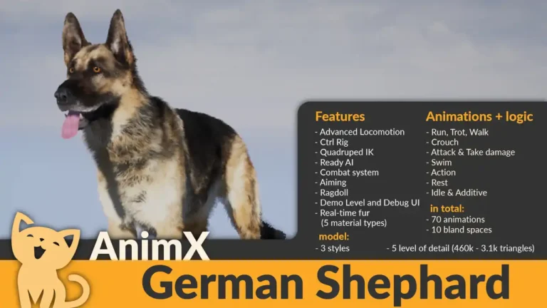 AnimX German Shepherd