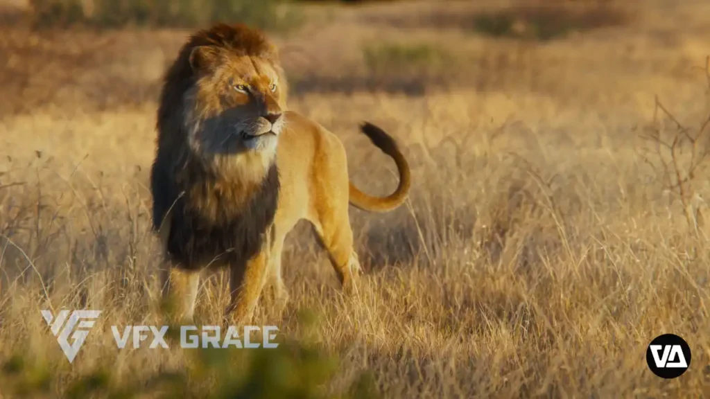 Lion Animation VFX Grace