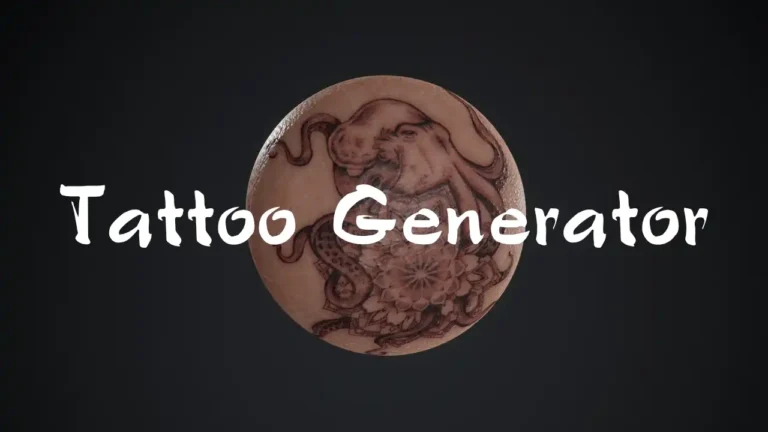 Tattoo Generator