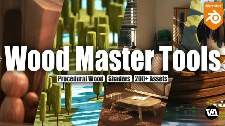 Wood Master Tools - Procedural Wood, Shaders 200+ Assets